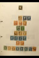 WORLD COLLECTION IN THREE VOLUMES. 1849-1980's Some Mint But Mostly Used Stamps, Inc Finland 1866 8p (x2) &... - Altri & Non Classificati