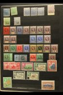 OCEANIA - COMMONWEALTH 1870's-1980's Mint (some Never Hinged) Or Used Chiefly All Different Stamps In A Stockbook,... - Otros & Sin Clasificación