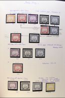 BRITISH COMMONWEALTH 1890s To 1990s POSTAGE DUE COLLECTION. An Attractive Mint, Nhm & Used Collection... - Otros & Sin Clasificación