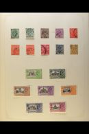 BRITISH COMMONWEALTH OLD TIME ORIGINAL COLLECTION A Queen Victoria To King George VI Mint And Used Collection In A... - Otros & Sin Clasificación