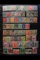 PORTUGUESE COLONIES ALL DIFFERENT Used Collection Presented On Stock Pages With Angola, Cape Verde, Macau, India,... - Other & Unclassified