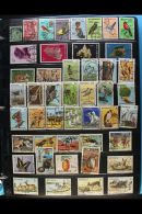 AFRICAN COUNTRIES 1880s-1990s ALL DIFFERENT Used Collection Presented On Stock Pages With Botswana, Cameroon,... - Andere & Zonder Classificatie