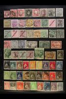 PORTUGAL 1862-1988 ALL DIFFERENT Fine Used Collection Presented On Stock Pages (600+ Stamps) For More Images,... - Andere & Zonder Classificatie
