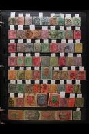 INDIA 1856-1997 CHIEFLY ALL DIFFERENT Used Collection Presented On Stock Pages (1200+ Stamps) For More Images,... - Other & Unclassified