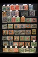 GUATEMALA 1879-1981 ALL DIFFERENT Used Collection Presented On Stock Pages (275+ Stamps) For More Images, Please... - Autres & Non Classés