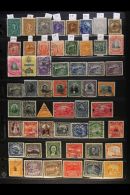 EL SALVADOR 1890-1982 ALL DIFFERENT Used Collection Presented On Stock Pages (300+ Stamps) For More Images, Please... - Other & Unclassified