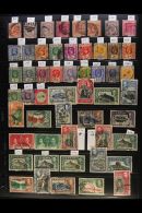 CEYLON 1872-1995 ALL DIFFERENT Used Collection Presented On Stock Pages (300+ Stamps) For More Images, Please... - Other & Unclassified
