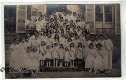 CARNAVAL - GROUPE DE JEUNES FILLES DEGUISES - COSTUMES - CARTE PHOTO - Carnevale