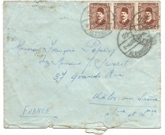 EGYPTE LETTRE POUR LA FRANCE 1929 - Cartas & Documentos