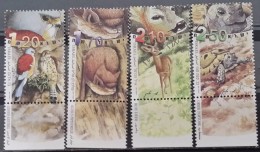 Israel, 2001, Mi: 1612/15 (MNH) - Unused Stamps (with Tabs)