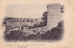 CPA - 27 - PONT DE L'ARCHE - Les Remparts Et Le Pont - 23 - Précurseur - Pont-de-l'Arche