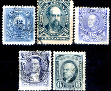 Argentina-00040 - Valori Emessi Nel 1882-1890 (o) - Privi Di Difetti Occulti. - Gebruikt