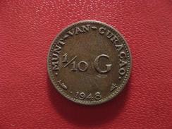 Curacao - Antilles Neerlandaises - 1/10 Gulden 1948 1668 - Curacao