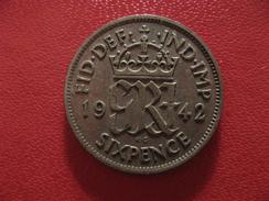 Grande-Bretagne - UK - 6 Pence 1942 George VI 1728 - H. 6 Pence