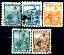 Argentina-00055 - Valori Emessi Nel 1899 (o) - Privi Di Difetti Occulti. - Used Stamps