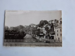 Carte Postale Ancienne : AMBRIERES LE GRAND : La Pont Provisoire, Moto, En 1957 - Ambrieres Les Vallees