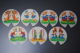 Lot De 7 Découpages Mère Picon Disney - Peter Pan Blanche Neige... - Publicités