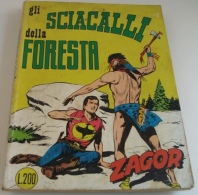 ZAGOR ZENITH  ROSSO  Lire 200  - N. 34 (160912) - Zagor Zenith