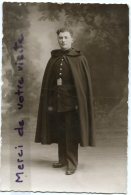 - Photo - Jeune Militaire, Gendarmerie ?, Belle Boucle De Ceinturon, Photo Chateauneuf, Nîmes, Etc, BE, Scans . - Guerre, Militaire