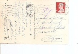 Monaco ( CP De 1946 De Monte-Carlo Vers La Belgique à Voir) - Storia Postale