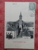 Dep 40 , Cpa  VILLENEUVE De MARSAN , L'Eglise (10.073) - Villeneuve De Marsan