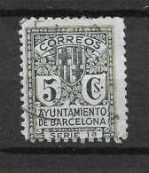 EN CLASIF.   ///   BARCELONA  EDIFIL Nº: 9     AYUNTAMIENTO DE BARCELONA - Barcellona