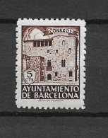 EN CLASIF.   ///   BARCELONA  EDIFIL Nº: 42 *MH     AYUNTAMIENTO DE BARCELONA - Barcellona