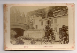 Photographie - Animée - Photo - Royat - Puy De Dôme - Les Bains De César - Anciennes (Av. 1900)