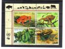 WQW630 UNO GENF 2006 MICHL 537/40 VIERERBLOCK GEFÄHRDETE  ARTEN Used/gestempelt - Used Stamps