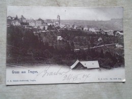 D142649 Switzerland  Gruss Aus TROGEN  1904  Nach  Langnau  (Bern) J.K.Heierle Gschwand , H.G. & Co - Trogen