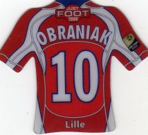 Magnet Magnets Maillot De Football Pitch Lille Obraniak 2008 - Sports