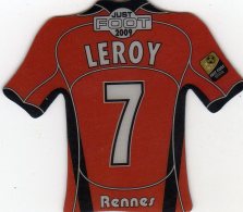 Magnet Magnets Maillot De Football Pitch Rennes Leroy 2009 - Sport