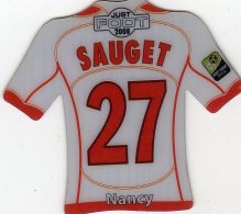 Magnet Magnets Maillot De Football Pitch Nancy Sauget 2008 - Sport