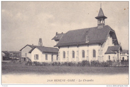 RENENS GARE  EN SUISSE   LA CHAPELLE CPA  RARE - Renens