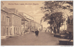 MAR- SOUTHERN  NIGERIA  MARINA ROAD  LAGOS  CPA  RARE - Nigeria