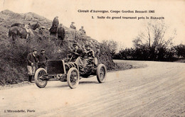 COUPE GORDON BENNETT - 1905 : CIRCUIT D'AUVERGNE - SUITE DU GRAND TOURNANT PRÈS LA BARAQUE (v-230) - Rallyes