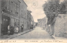 CPA 95 MERIEL LA GRANDE RUE 1903 - Meriel