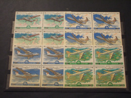RUSSIA - P.A. 1978 AEREI  4 VALORI, In Quartine(blocks Of Four) - NUOVI(++) - Unused Stamps