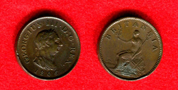 GRANDE BRETAGNE - GREAT BRITAIN - GEORGE III -  FARTHING 1806 - TRES BELLE MONNAIE - Autres & Non Classés