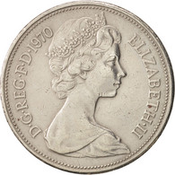 Monnaie, Grande-Bretagne, Elizabeth II, 10 New Pence, 1970, TTB+, Copper-nickel - 10 Pence & 10 New Pence
