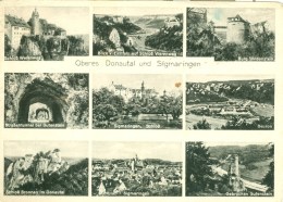 AK Oberes Donautal Und Sigmaringen MBK 1950 Echte Kupfertiefdruck - Karte - Sigmaringen