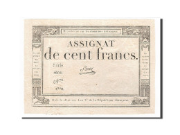 Billet, France, 100 Francs, 1795, 1795-01-07, Saxy, SUP, KM:A78, Lafaurie:173 - Assignate