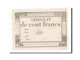 Billet, France, 100 Francs, 1795, 1795-01-07, Lassia, SPL, KM:A78, Lafaurie:173 - Assignats