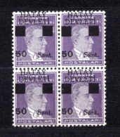 1939 TURKEY BLACK HATAY DEVLETI OVERPRINTED POSTAGE STAMPS WITH THE PORTRAIT OF ATATURK (1st. Issue) MICHEL: 3 MNH ** - 1934-39 Sandjak D'Alexandrette & Hatay