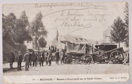 Cpa Diest Barrage Garde Civique  1915 - Diest
