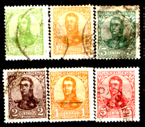 Argentina-00079 - Valori Emessi Nel 1908 (o) - Privi Di Difetti Occulti. - Used Stamps