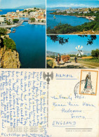 Agios Nicolaos,  Crete, Greece Postcard Posted 1972 Stamp - Griekenland