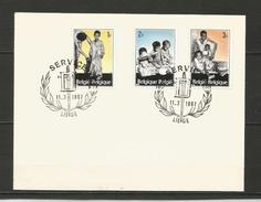 Fdc Campagne En Faveur Des Réfugiés - 1961-1970