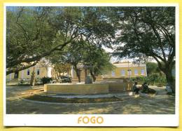 CAP VERT - île De FOGO  ( Island ) -  Postée Au Cap Vert Et Re-expediée De France ,(, 2 Stamps On The Back Side) - Capo Verde