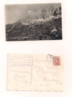 AK Austriahütte, Mit Dachsteinsüdwänden - 29.7.1935 - Echt Gelaufen - Mit Hüttenstempel - Stainach